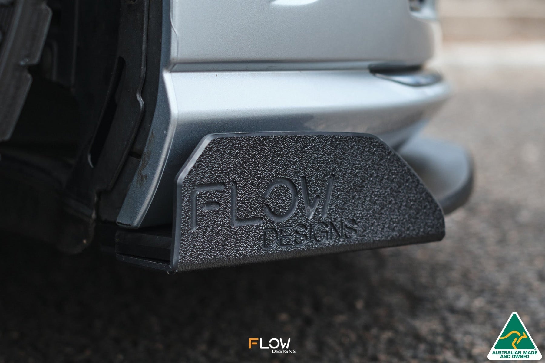 EX-DISPLAY -DISCONTINUED SANDED MATTE FINISH - MK7 Golf R (EU/AU) Chassis Mounted Front Lip Splitter V3