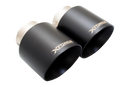Toyota Yaris GR Black Exhaust Tips
