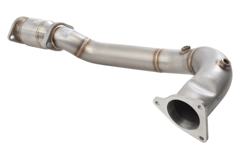 Subaru WRX Sedan VB Turbo Exhaust Downpipe with Hi Flow Catalytic Converter