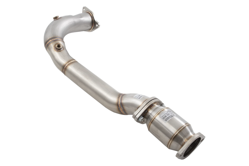 Subaru WRX Sedan VB Turbo Exhaust Downpipe with Hi Flow Catalytic Converter