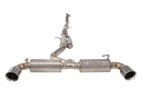 Toyota Yaris GR Titanium Cat Back System with Stainless Tips
