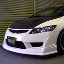 STREET ELEMENT FEEL'S Style Front Lip/Half Spoiler For 2007-2011 Honda FD2 Civic Type R [Unpainted]