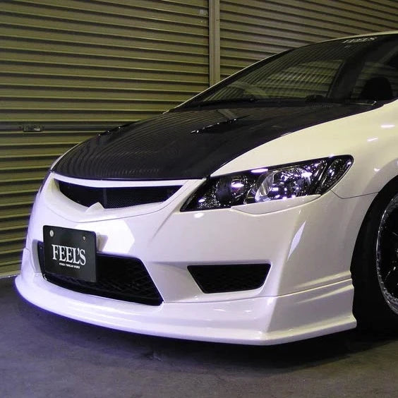 STREET ELEMENT FEEL'S Style Front Lip/Half Spoiler For 2007-2011 Honda