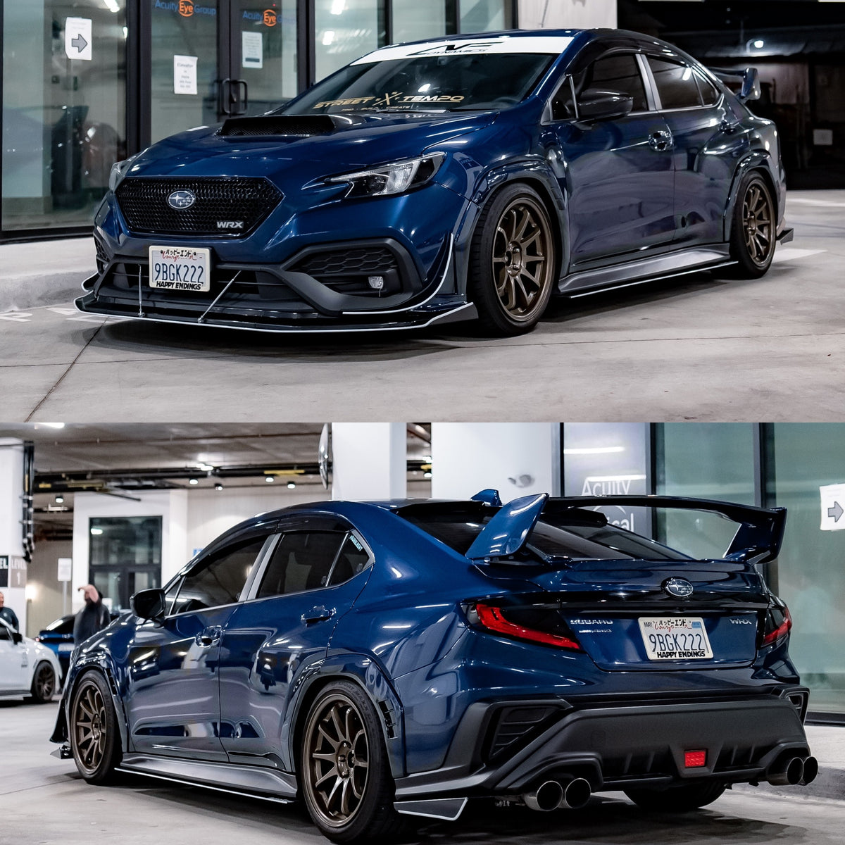 AFD S-Spec Paint Matched Fender Flares (+10mm) for Subaru WRX (VB) 2022-2025