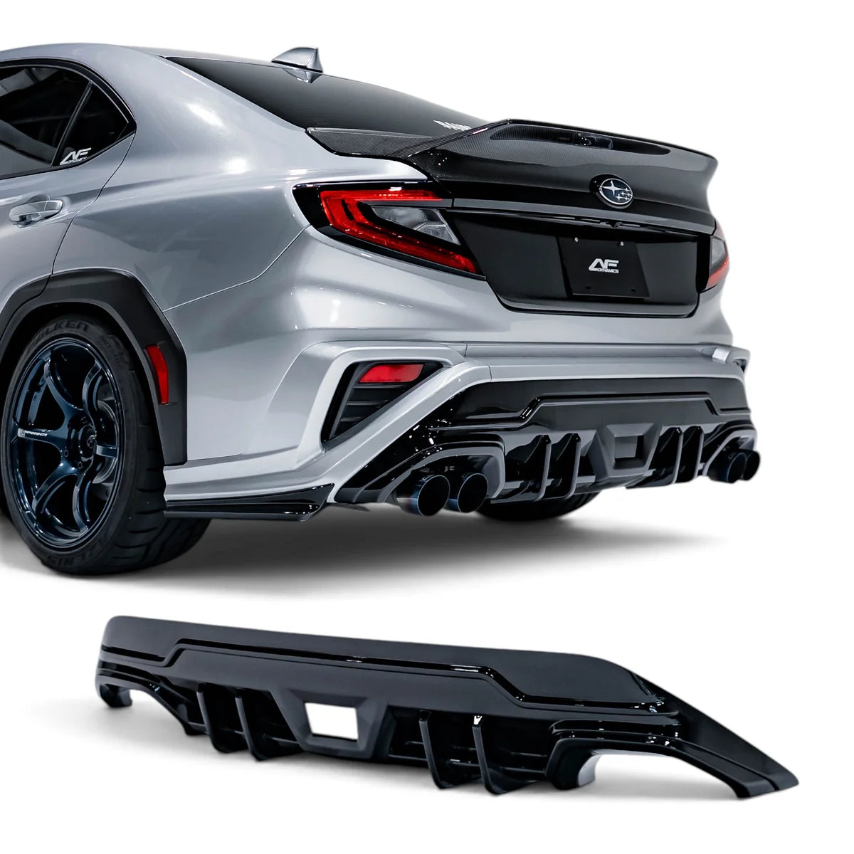 AFD S-Spec Rear Lower Bumper Cover for Subaru WRX (VB) 2022-2027