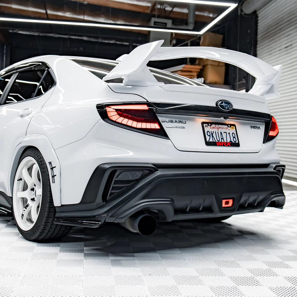 AFD S-Spec Rear Side Spats / Under Spoilers for Subaru WRX (VB) 2022-2026