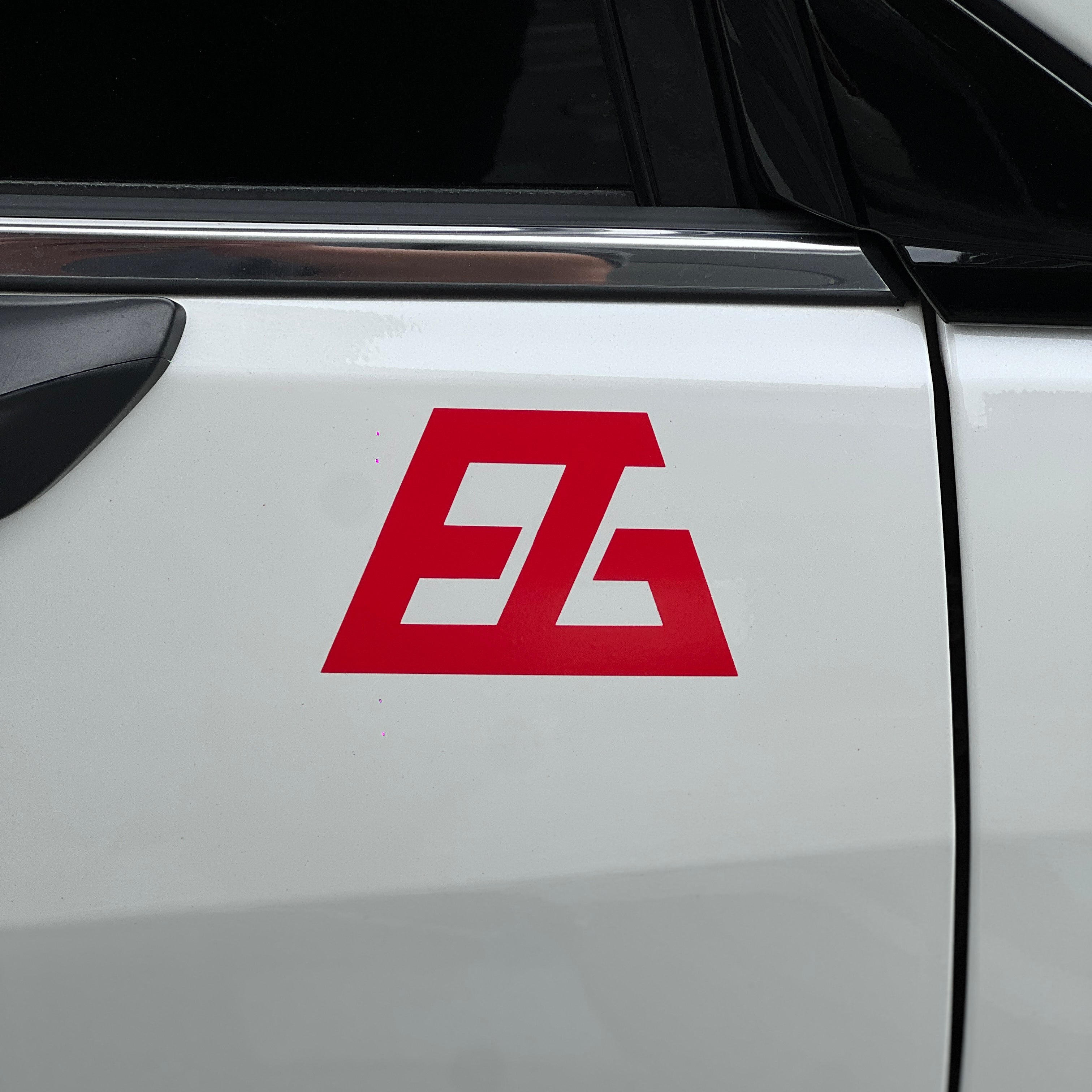 EG Workshop "EG" Car Vinyl Stickers / Decals