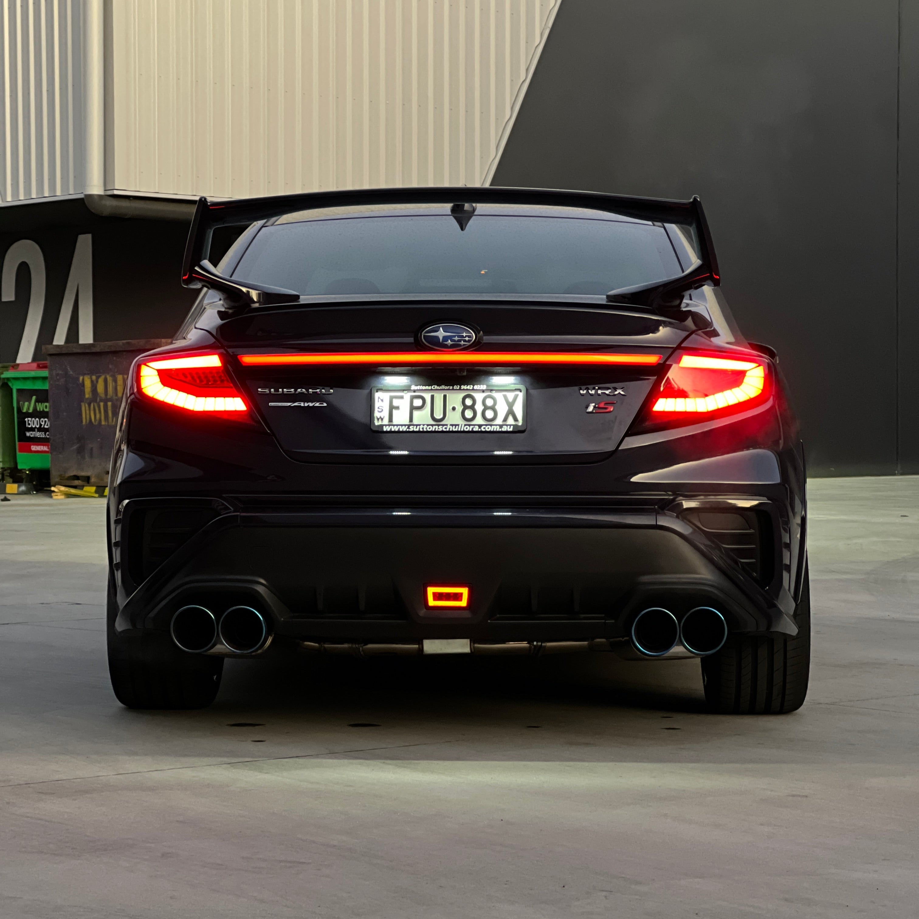 SUYA Car Supplies - Exterior - Number Plate LED Panel Lights for Subaru BRZ / Levorg / WRX & Other Models