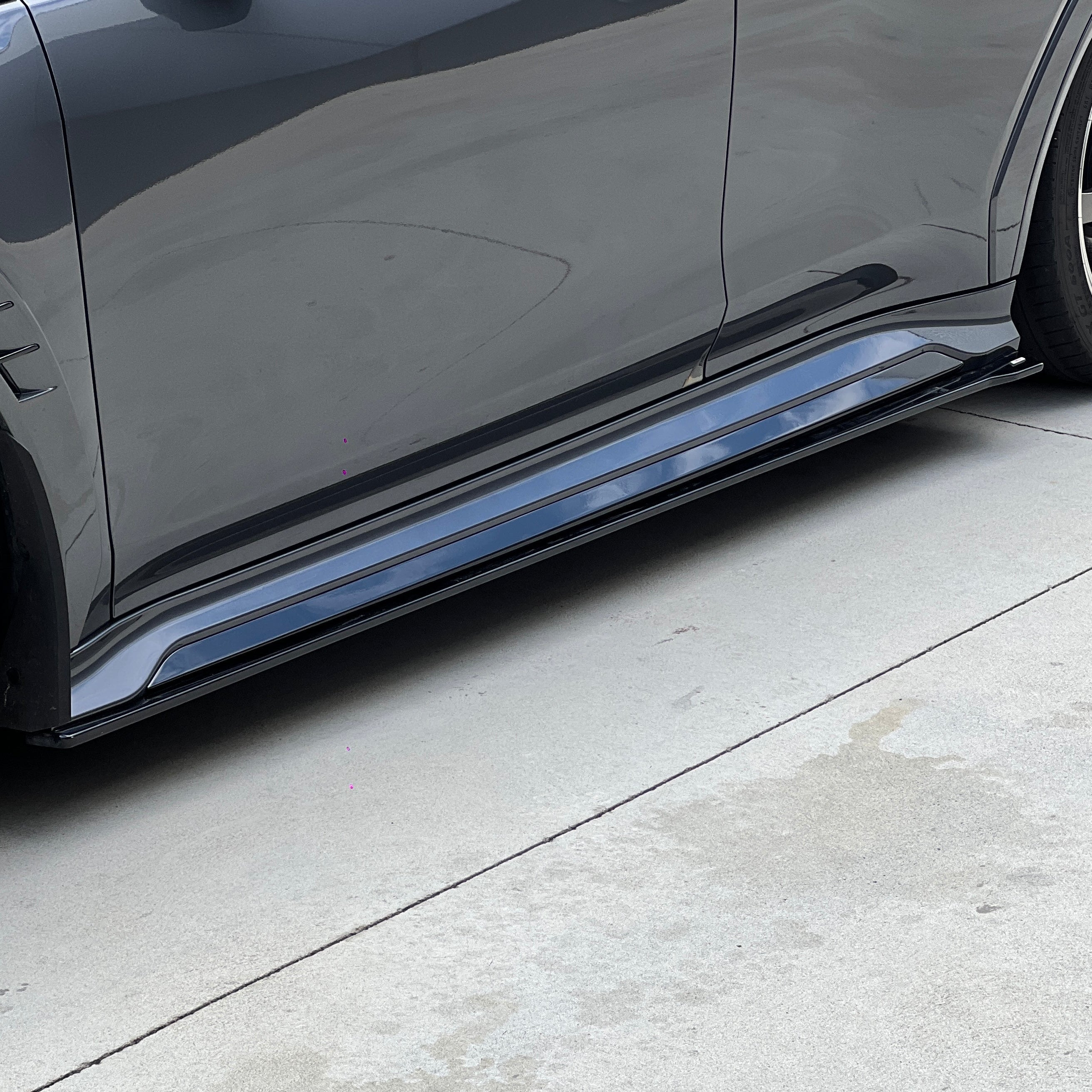 AFD Kogeki-Spec Paint Matched Side Skirts for Subaru WRX (VB) 2022-2025
