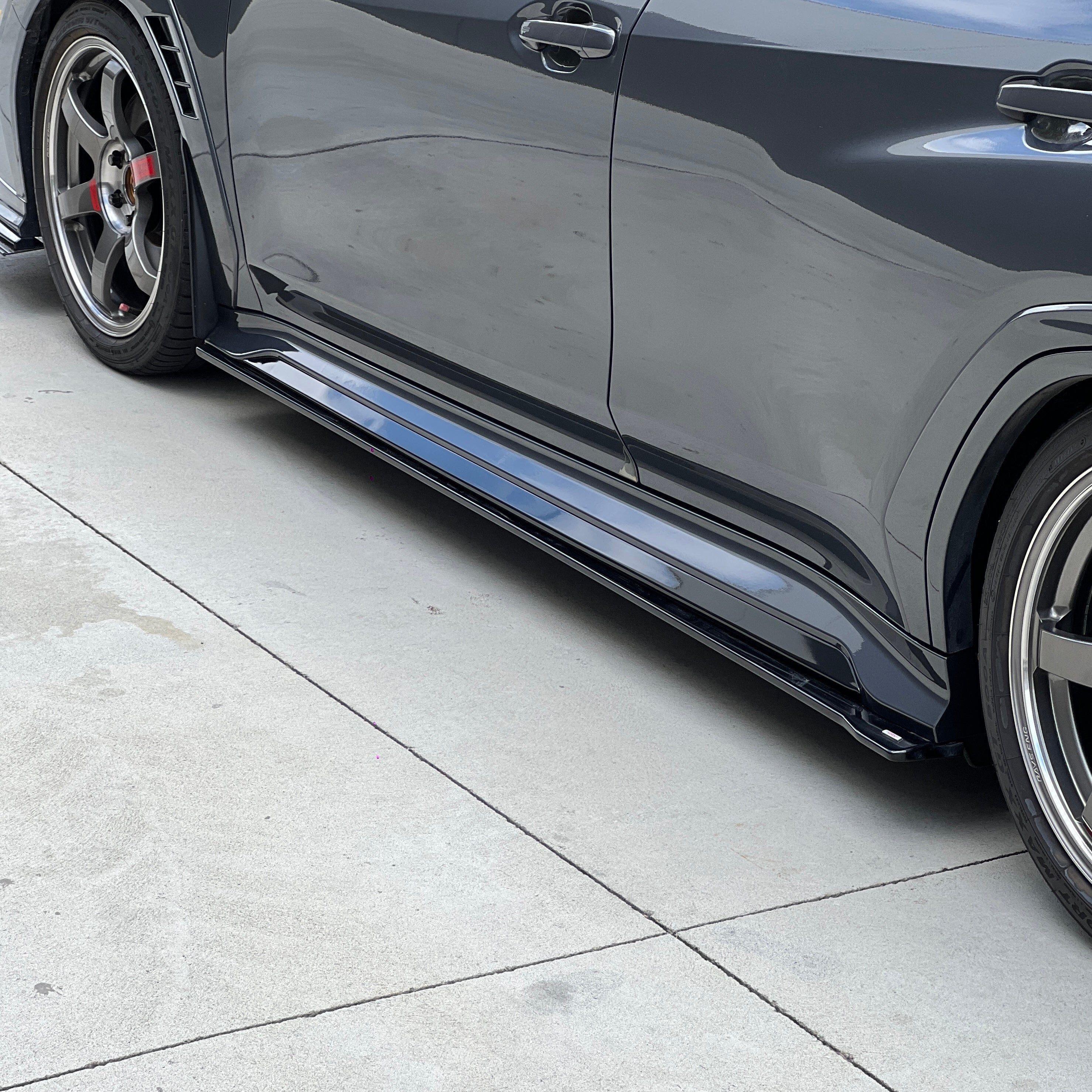 AFD Kogeki-Spec Paint Matched Side Skirts for Subaru WRX (VB) 2022-2025
