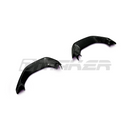 FloKraft Dry Carbon Fibre Exhaust Finishers - Stick-On Covers For Subaru WRX VB 2022+
