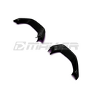 FloKraft Dry Carbon Fibre Exhaust Finishers - Stick-On Covers For Subaru WRX VB 2022+