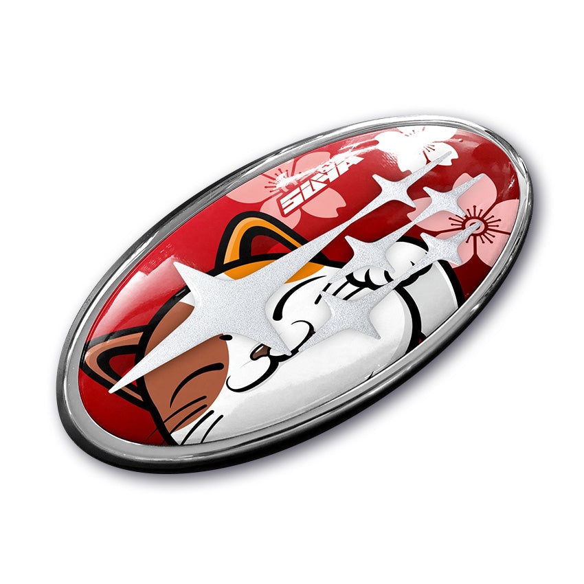 SUYA 3D Badge Stickers / Emblem Overlays (Summer Collection) for Subaru BRZ / Levorg / WRX & Other Models