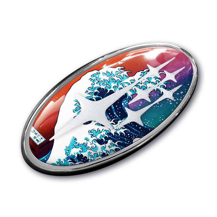 SUYA 3D Badge Stickers / Emblem Overlays (Summer Collection) for Subaru BRZ / Levorg / WRX & Other Models