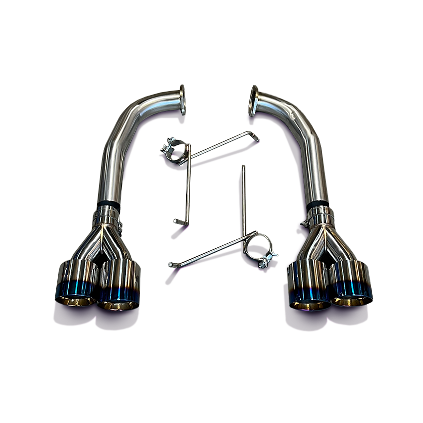 AFD Stainless Steel Double Wald 4" Axle Back Exhaust for Subaru WRX (VB) 2022-2025