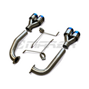 AFD Stainless Steel Double Wald 4" Axle Back Exhaust For Subaru WRX VB 2022+