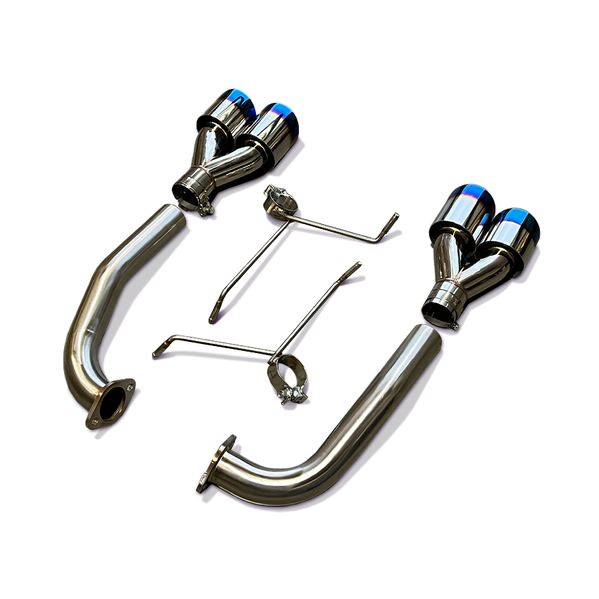 AFD Stainless Steel Double Wald 4" Axle Back Exhaust for Subaru WRX (VB) 2022-2025