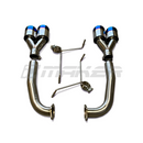 AFD Stainless Steel Double Wald 4" Axle Back Exhaust For Subaru WRX VB 2022+