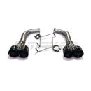 AFD Stainless Steel Double Wald 4" Axle Back Exhaust For Subaru WRX VB 2022+