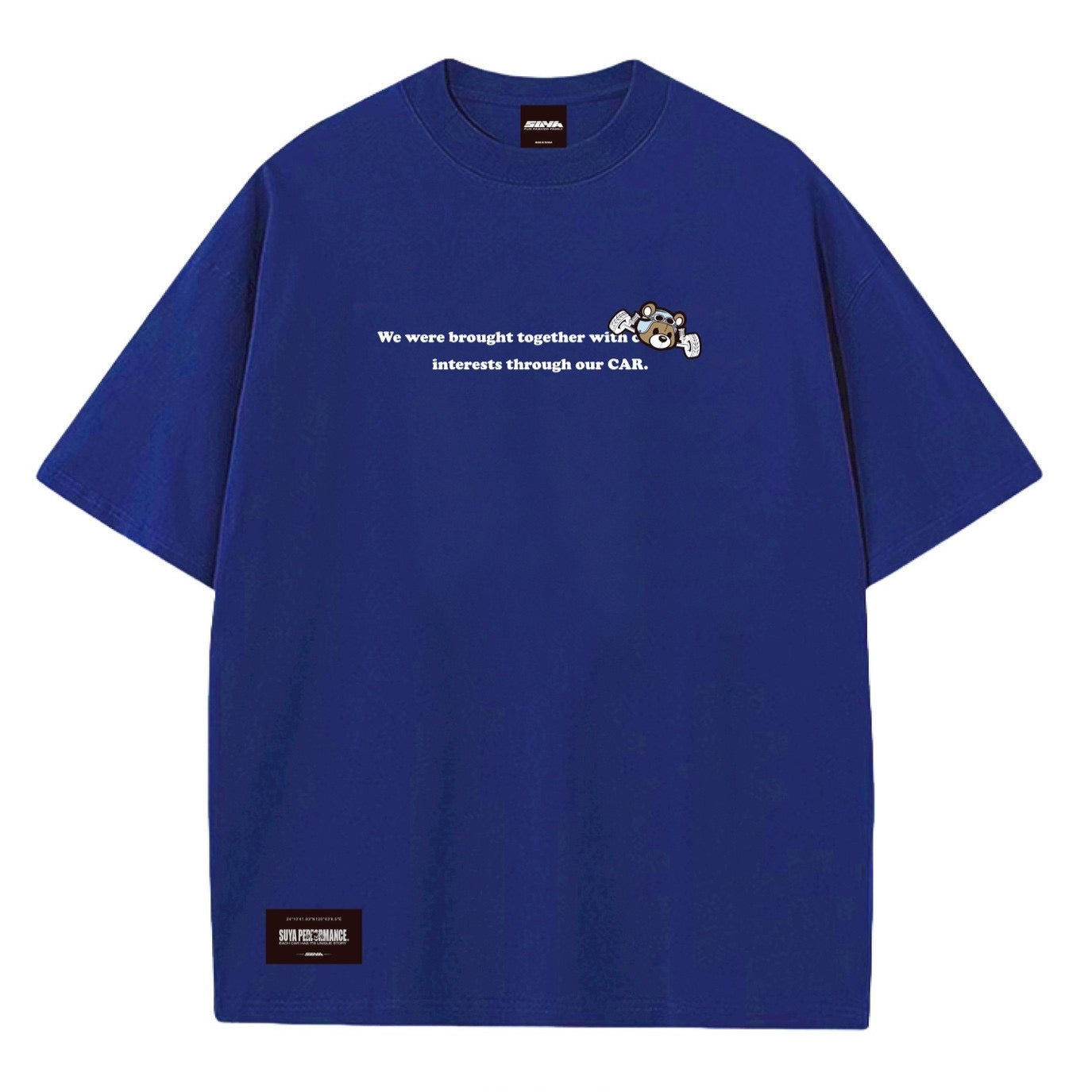 SUYA Apparel (Exclusive SBM '24 Collection) Navy Blue Crew T-Shirt