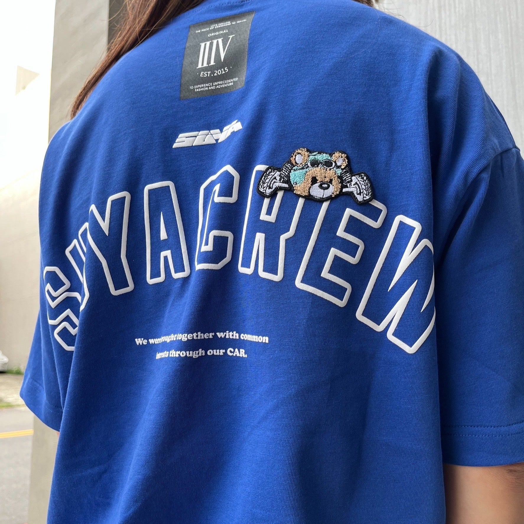 SUYA Apparel (Exclusive SBM '24 Collection) Navy Blue Crew T-Shirt