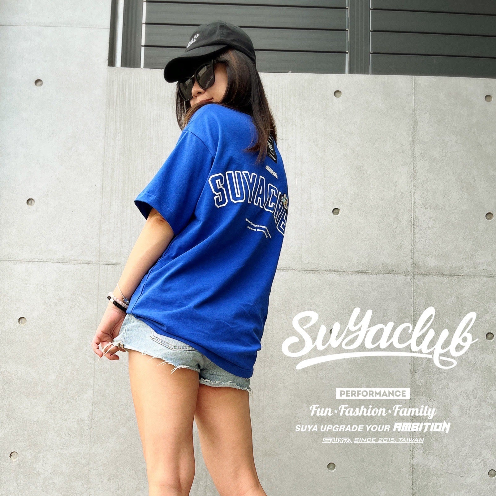 Suya (Exclusive SBM '24 Collection) Navy Blue Crew T-Shirt