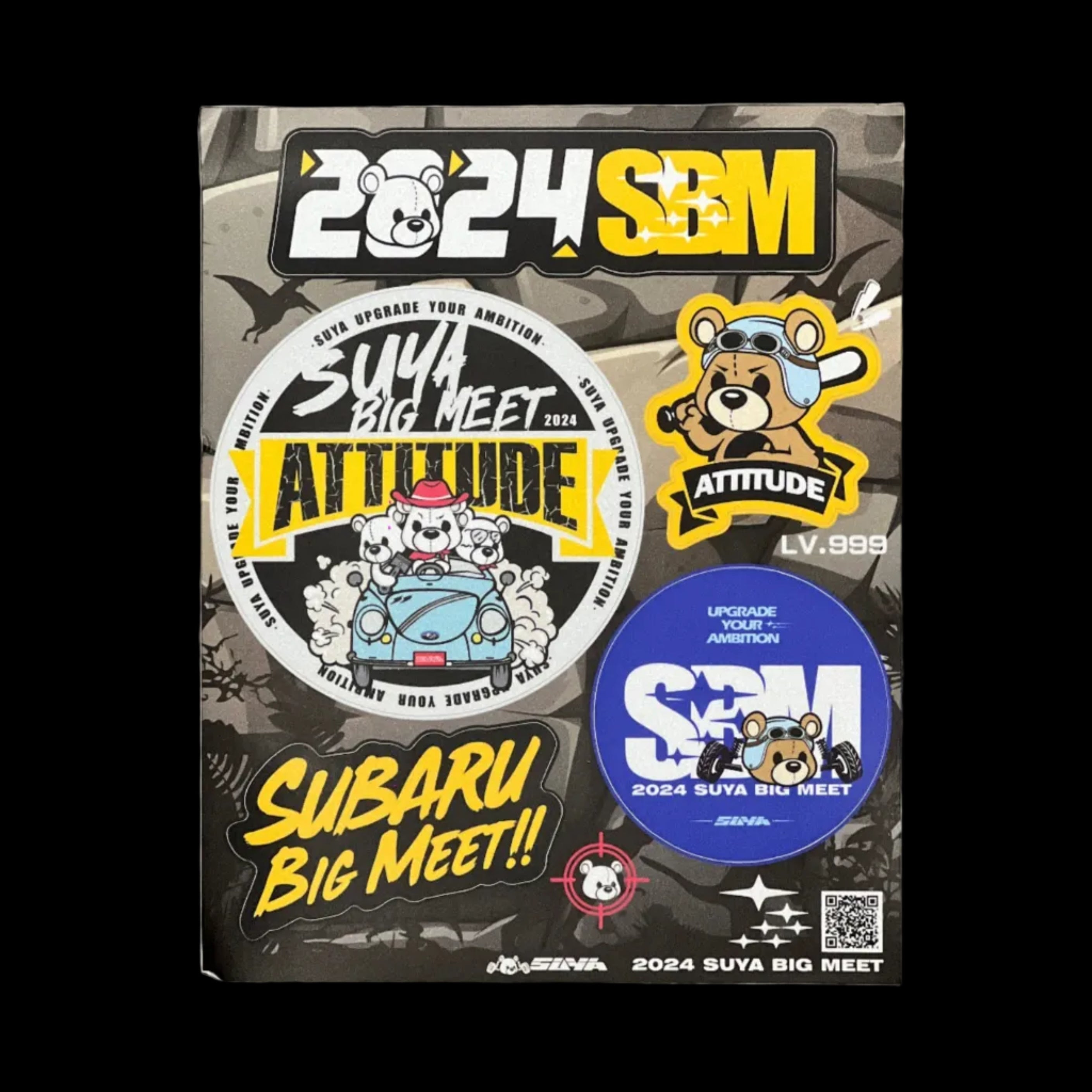 SUYA Car Vinyl Stickers / Decals - "Exclusive SBM '24 Collection"