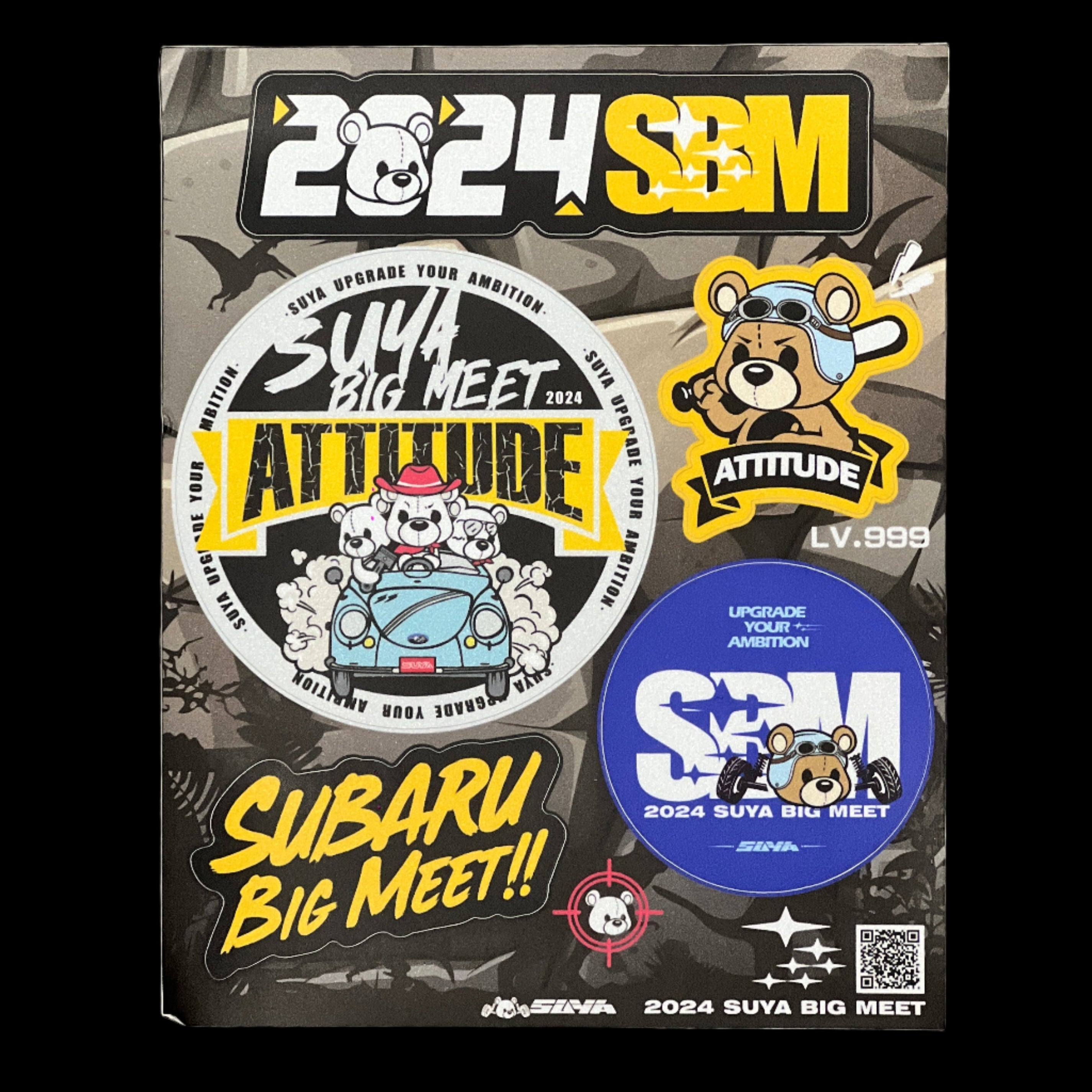 Suya (Exclusive SBM '24 Collection) Car Vinyl Decal/Sticker for Subaru BRZ/Levorg/WRX & Other Models