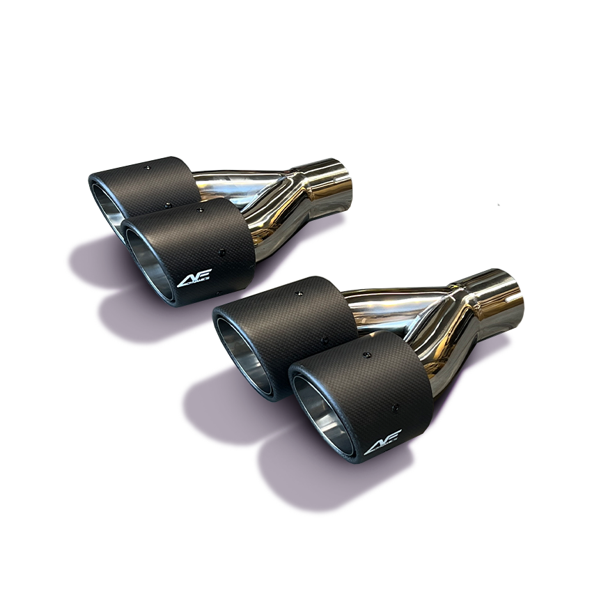 AFD Stainless Steel Double Wald 4" Axle Back Exhaust for Subaru WRX (VB) 2022-2025