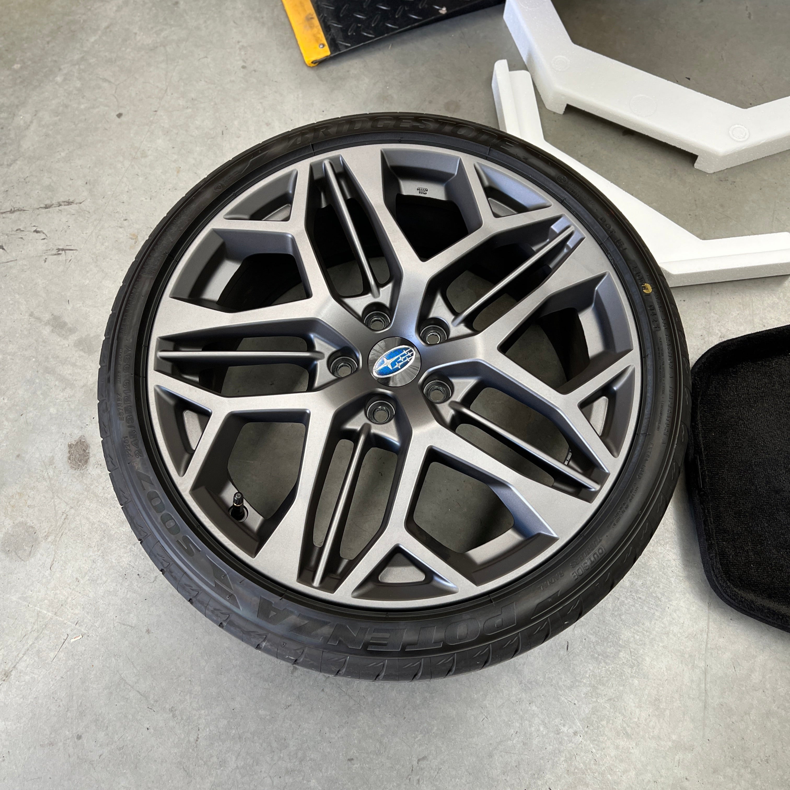 Genuine Accessories - Styling - 19" Spec B Wheels & Tyres (Used) for Subaru WRX (VB) 2022-2025