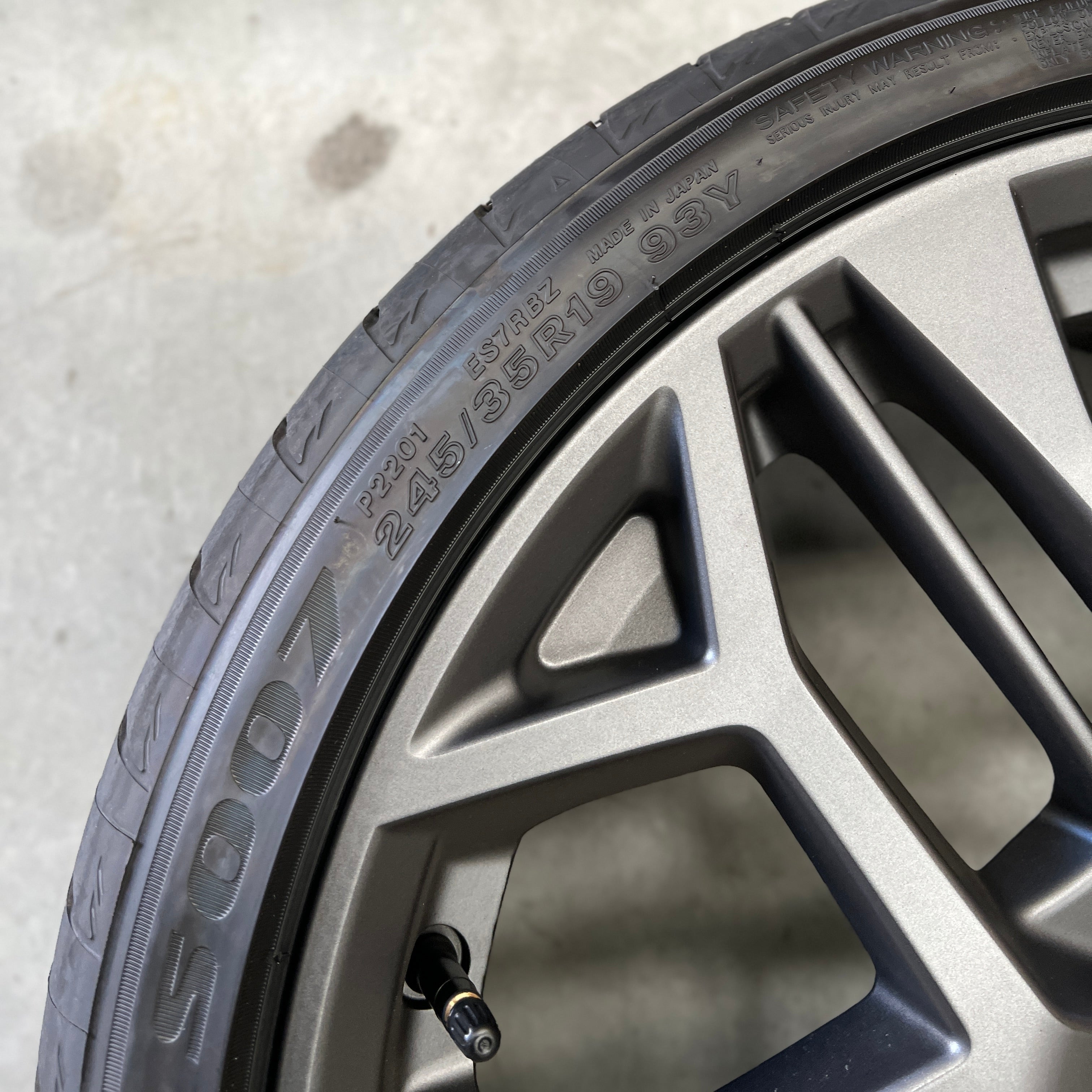 Genuine Accessories - Styling - 19" Spec B Wheels & Tyres (Used) for Subaru WRX (VB) 2022-2025