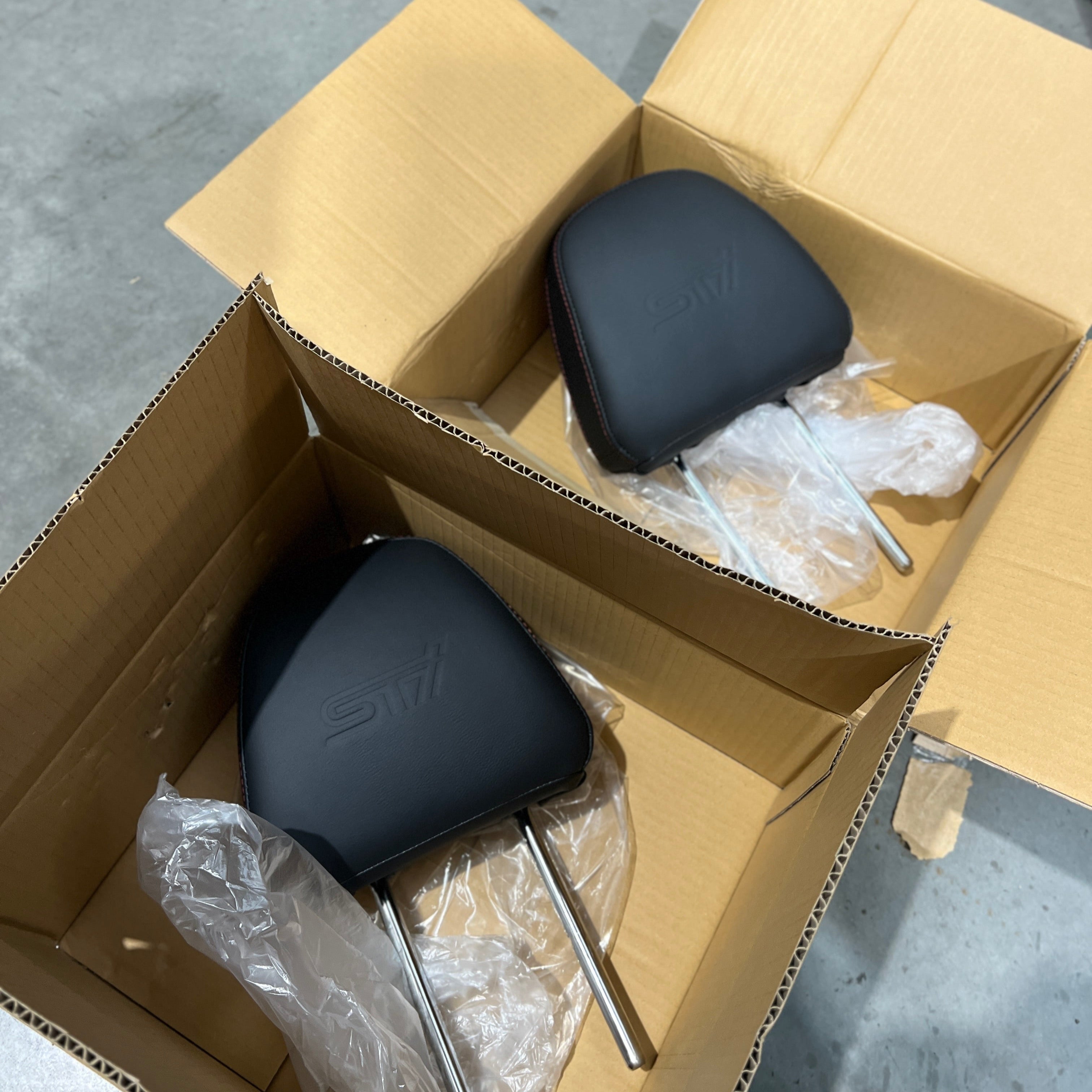 Genuine Accessories - Protection - Recaro Seat Headrest (STI) for Subaru WRX (VB) & WRX Sportswagon (VN) 2022-2025