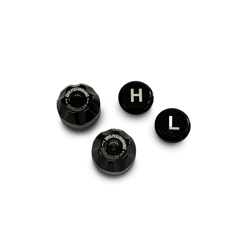SUYA Car Supplies - Engine Bay - Aluminum Alloy A/C Line Cap Kit