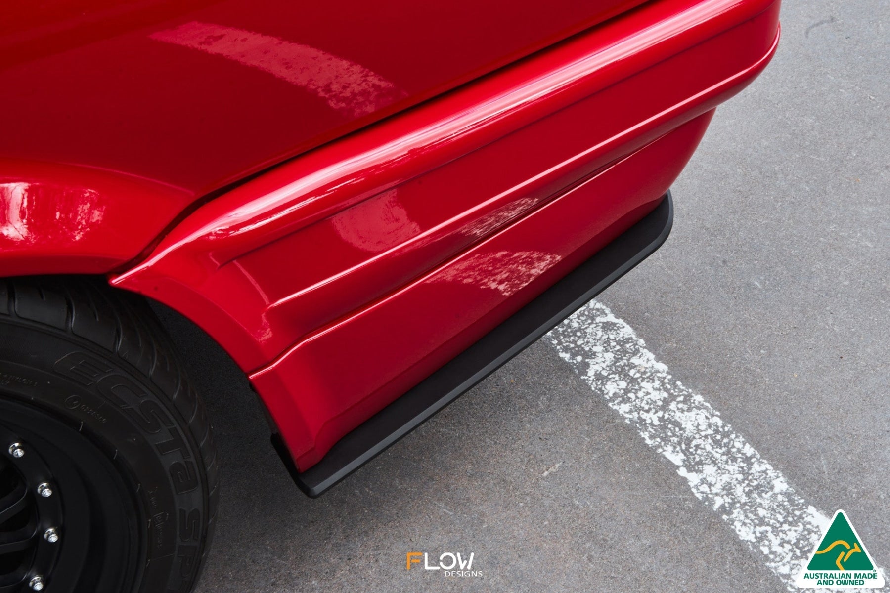 DISCONTINUED SANDED MATTE FINISH - E30 M-Tech 2 Rear Spats (Pair)