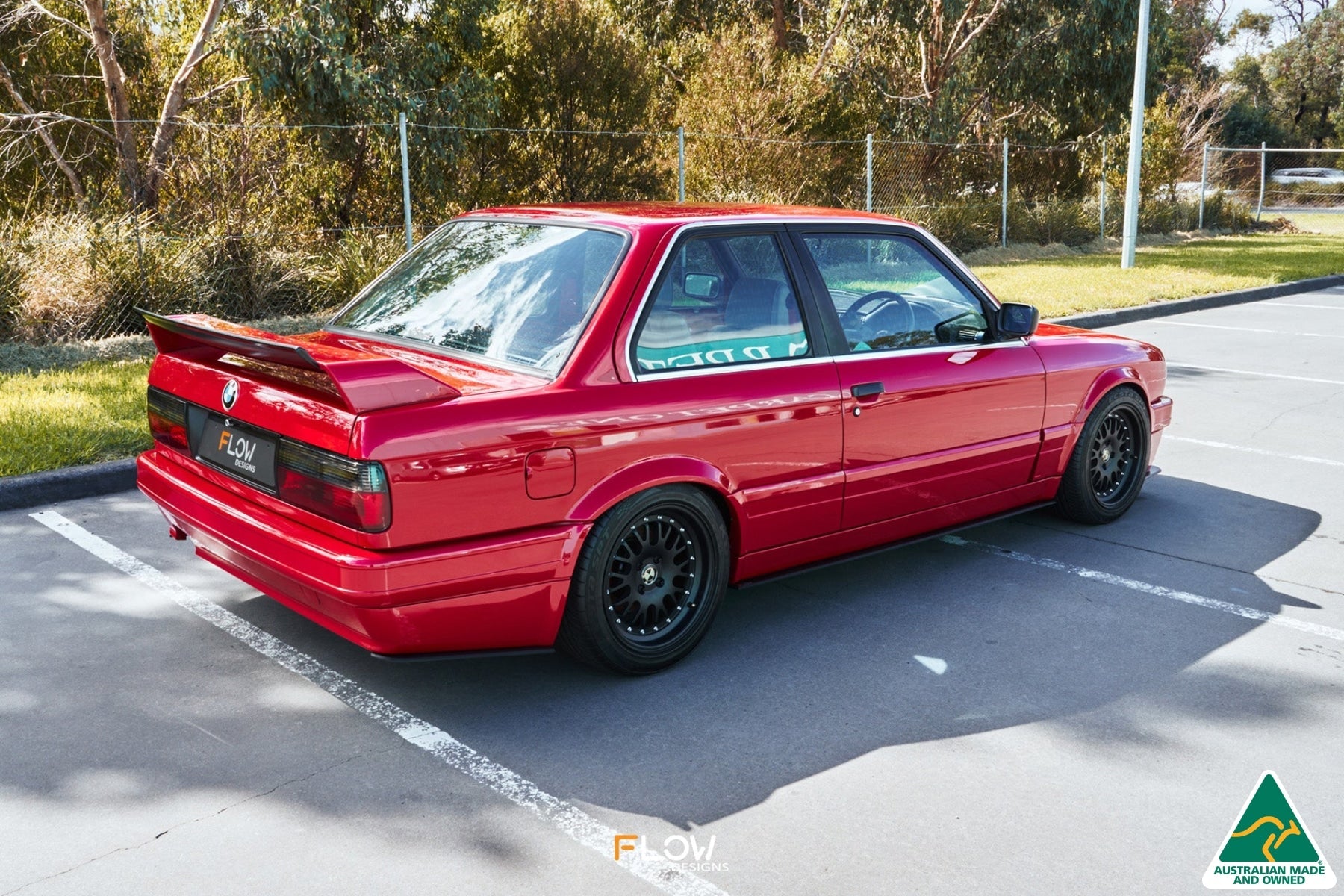 DISCONTINUED SANDED MATTE FINISH - E30 M-Tech 2 Rear Spats (Pair)