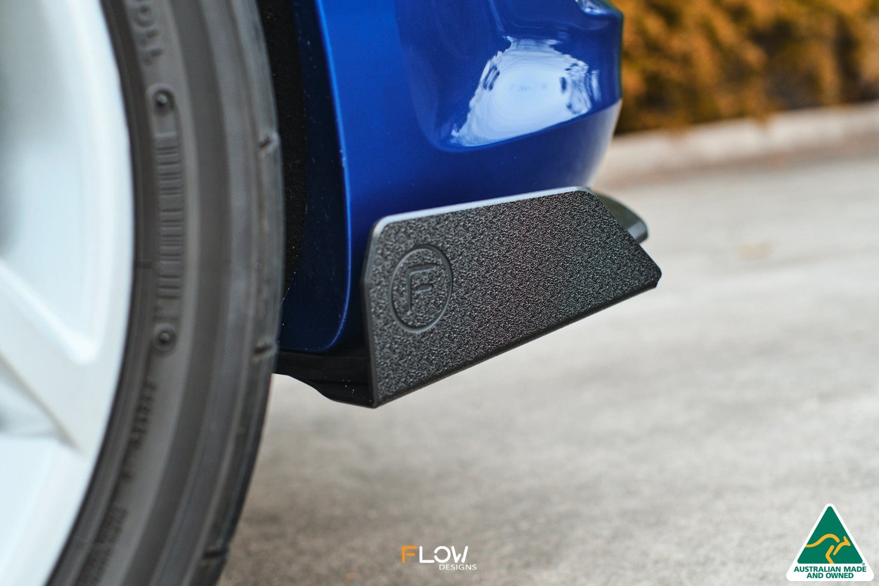 DISCONTINUED SANDED MATTE FINISH - XR5 Focus Turbo V3 Rear Spats (Pair)