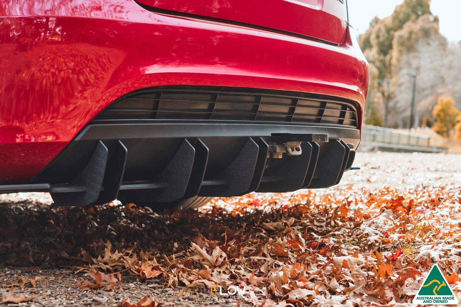 DISCONTINUED SANDED MATTE FINISH - MK1 Falcon FG Flow-Lock Rear Diffuser