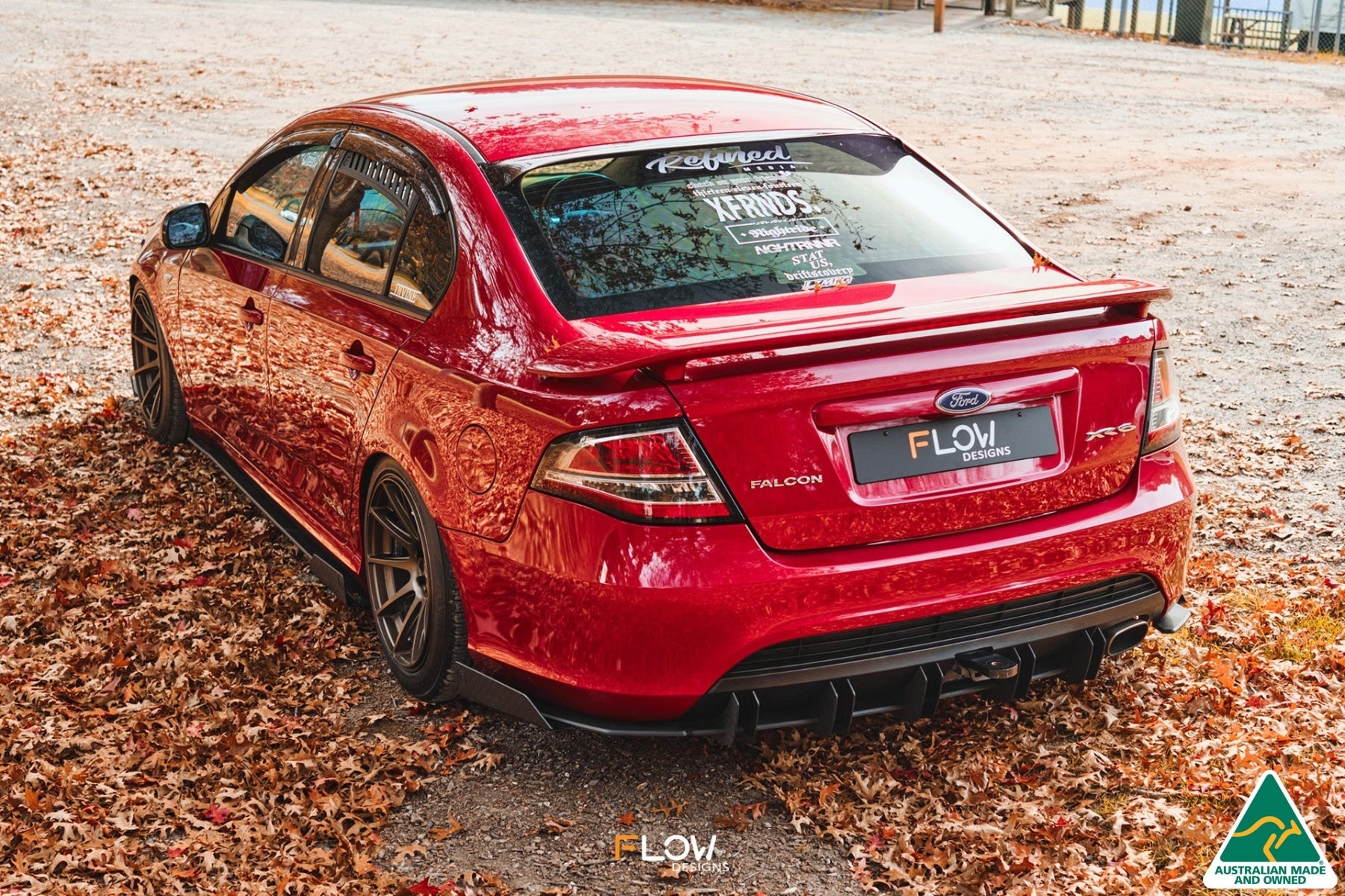 DISCONTINUED SANDED MATTE FINISH - MK1 Falcon FG Flow-Lock Rear Diffuser