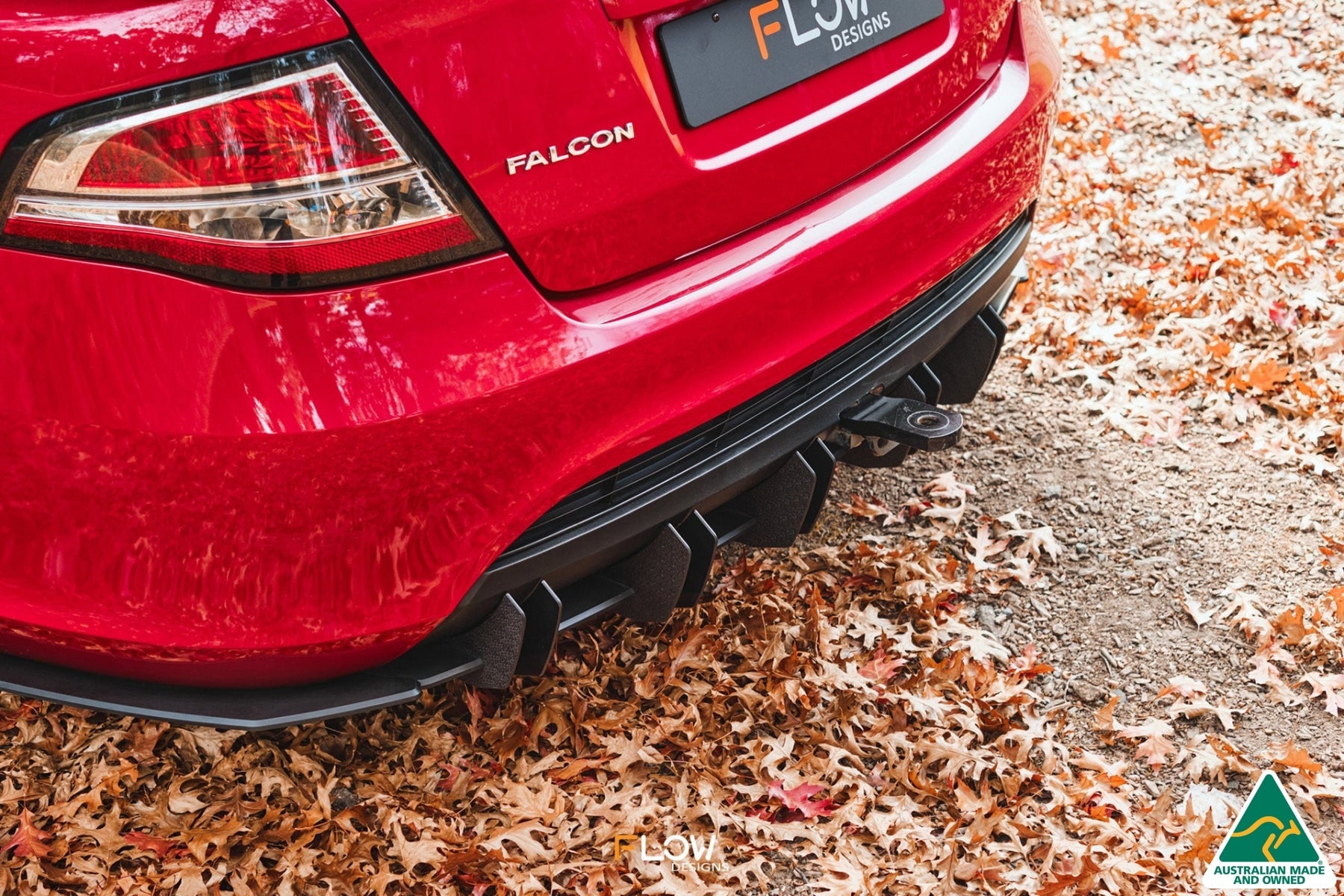 DISCONTINUED SANDED MATTE FINISH - MK1 Falcon FG Flow-Lock Rear Diffuser