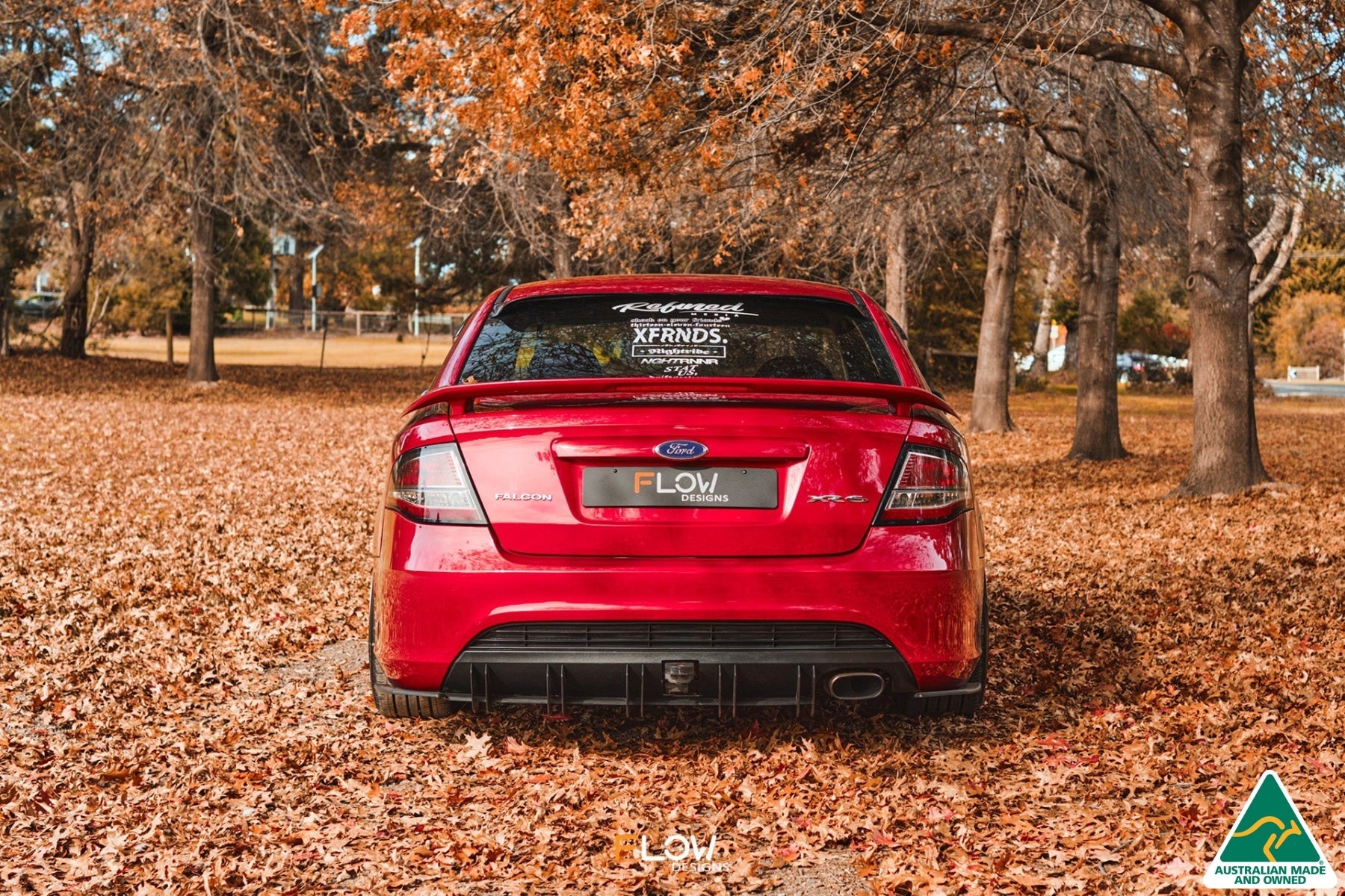 DISCONTINUED SANDED MATTE FINISH - MK1 Falcon FG Flow-Lock Rear Diffuser