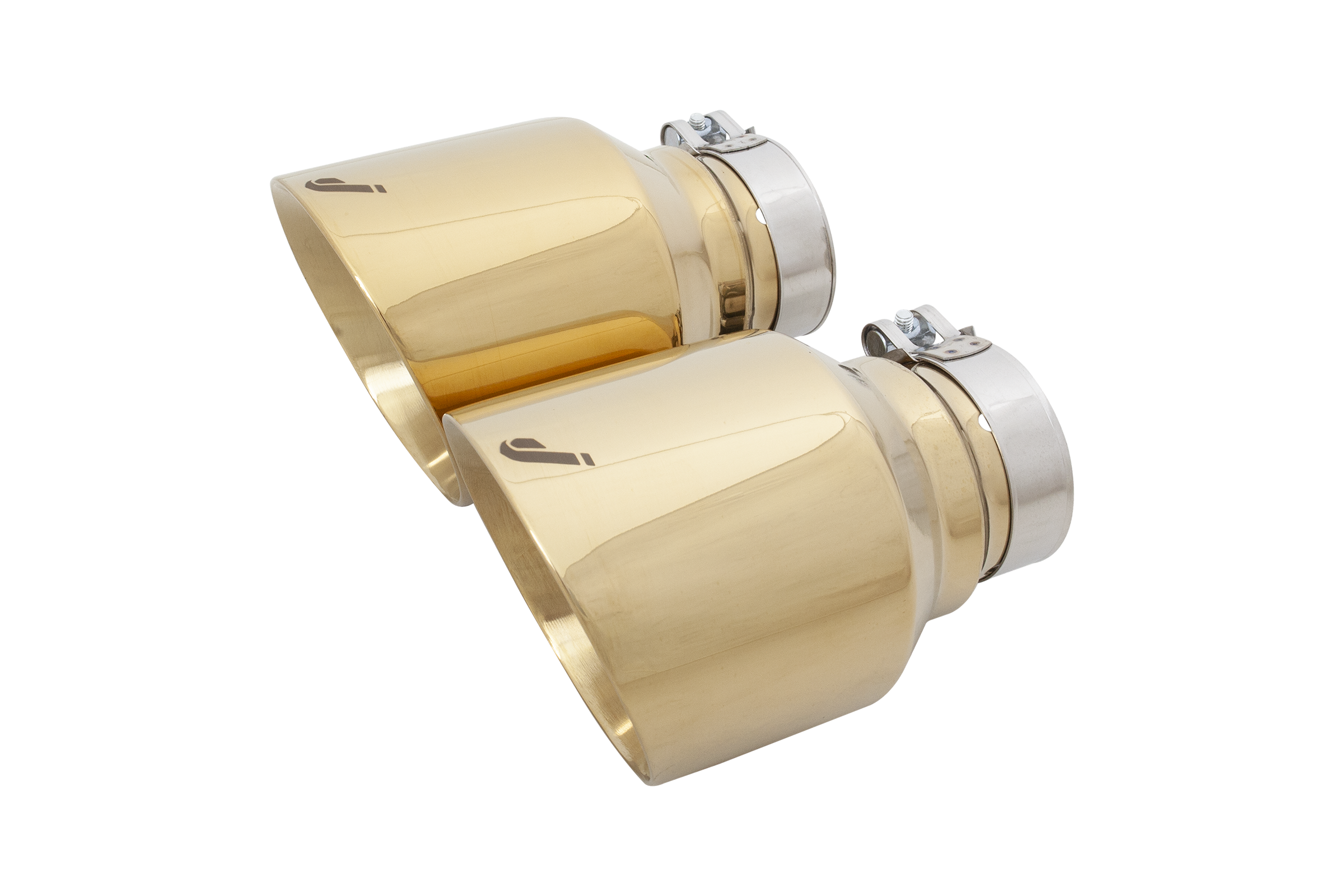 Juiced Pipes - Accessories - Volkswagen Golf GTI Tips [Chrome Gold]