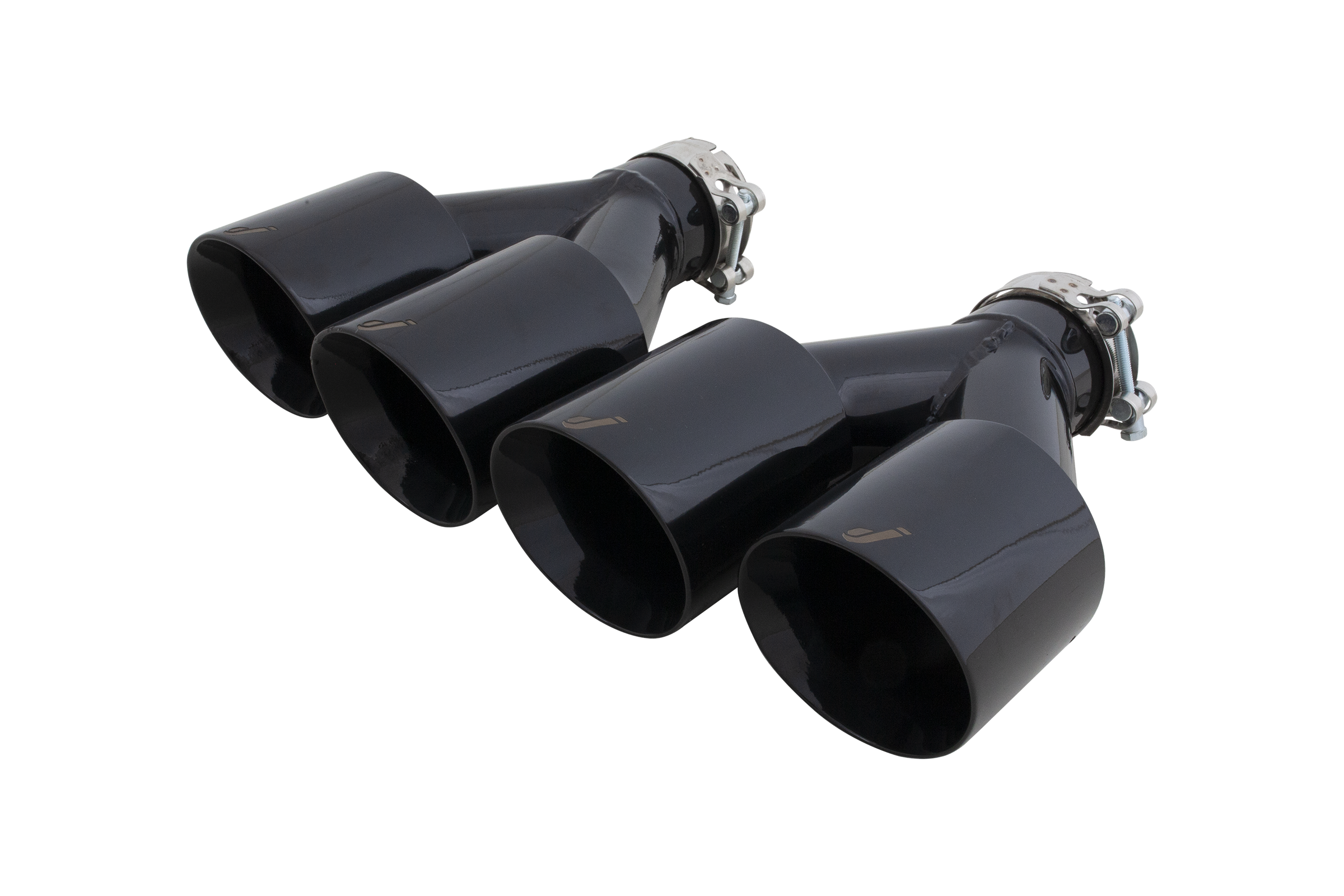 Juiced Pipes - Accessories - Subaru WRX & STI Tips [Diamond Black]