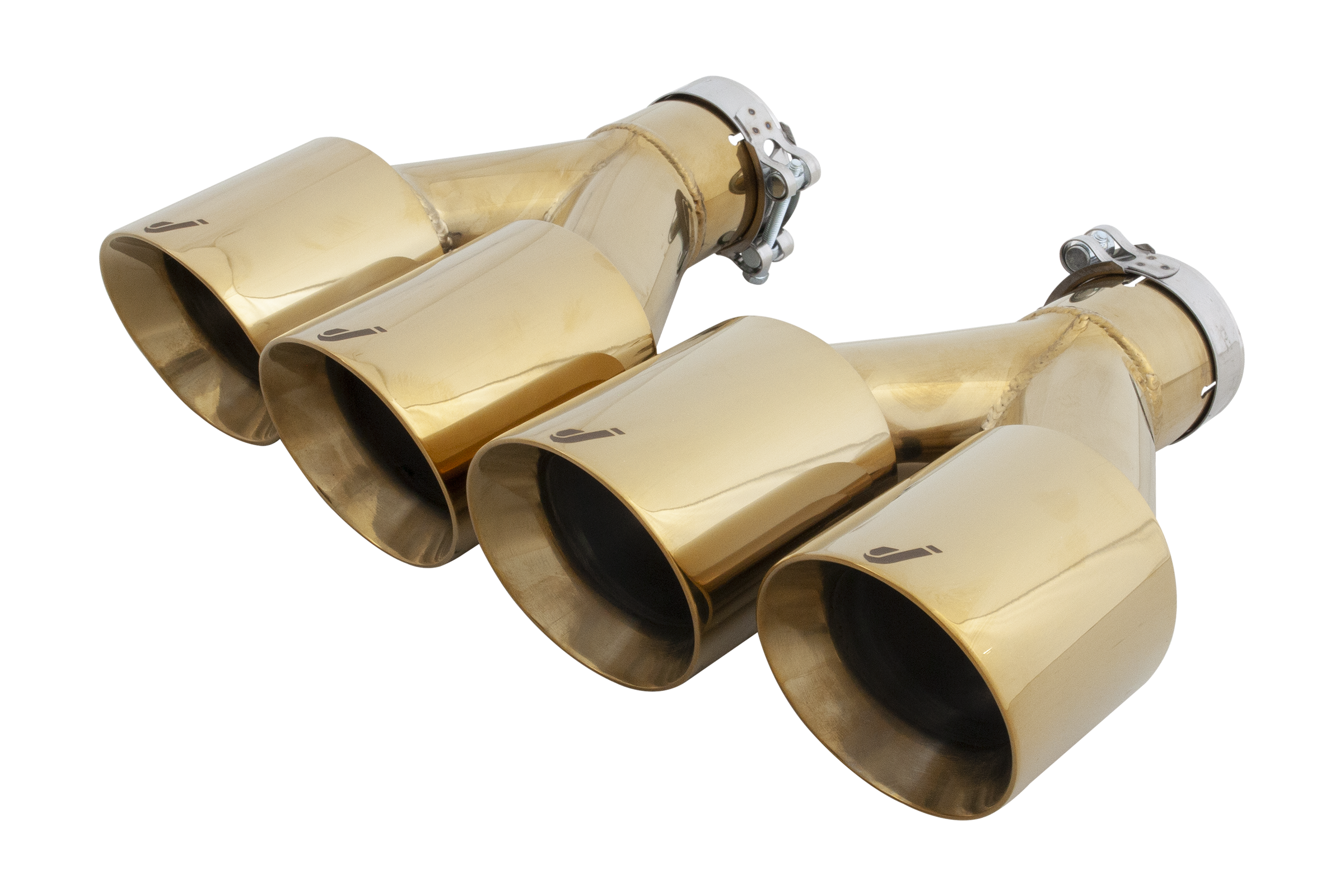 Juiced Pipes - Accessories - Subaru WRX & STI Tips [Chrome Gold]