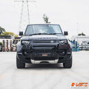 Gloss Black Upper Bumper Replacement Grill Cover Trim Bodykits for Land Rover Defender L663 90 110 130 2020-2024