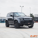 Gloss Black Upper Bumper Replacement Grill Cover Trim Bodykits for Land Rover Defender L663 90 110 130 2020-2024