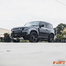 Gloss Black Upper Bumper Replacement Grill Cover Trim Bodykits for Land Rover Defender L663 90 110 130 2020-2024