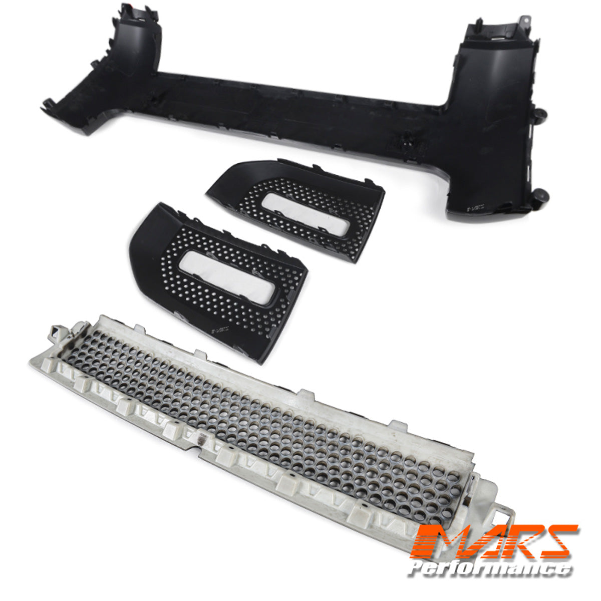 Gloss Black Lower Bumper Replacement Cover Mesh Trim Grill Bodykits for Land Rover Defender L663 90 110 130 2020-2025