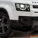 Gloss Black Lower Bumper Replacement Cover Mesh Trim Grill Bodykits for Land Rover Defender L663 90 110 130 2020-2025