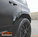 Gloss Black Wheel Arches Extensions Fender Flares for Land Rover Defender L663 110 2020-2024