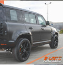 Gloss Black Wheel Arches Extensions Fender Flares for Land Rover Defender L663 110 2020-2024